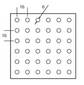 16/16/6mm Ceiling Formica Laminate Perforated Acoustic Panel Timber Soundproof Board