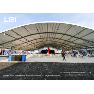 Multifunctional 40M Width Outdoor Exhibition Tents With ABS Wall