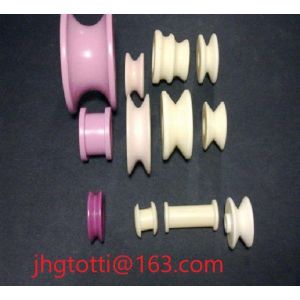 China Wire Guiding 95% Alumina Ceramic Eyelets Textiles Ceramic Parts on sale