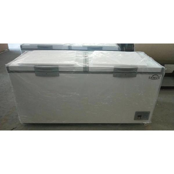 Horizontal freezer a freezer for refrigerating fresh food and meat Direct cooling