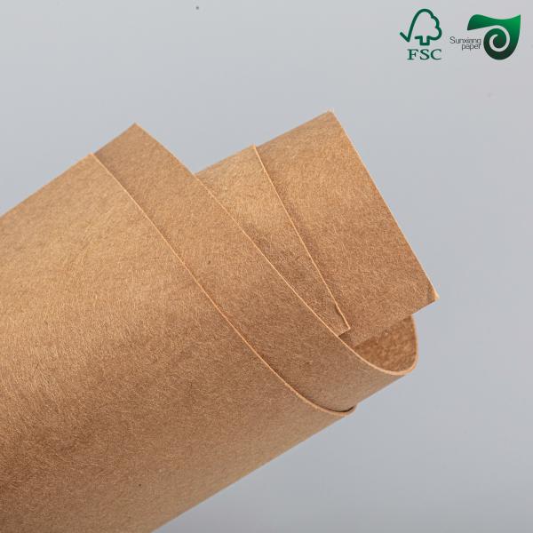 FSC Certified Food-Grade Brown Kraft Board 270gsm 300gsm 24" 36" Ideal For Lunch Boxes