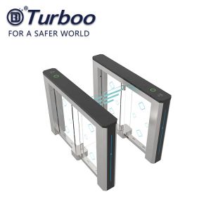 Swing barrier vehicle and pedestrian access control automatic systems pedestrian
