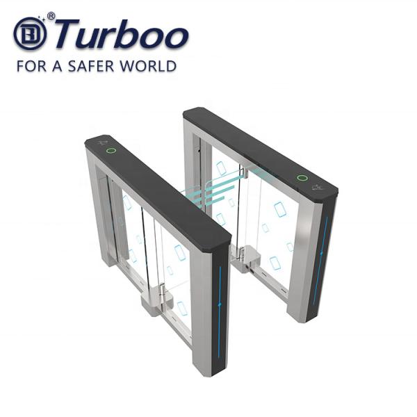 Swing barrier vehicle and pedestrian access control automatic systems pedestrian