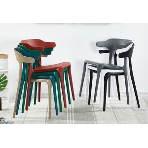 Windsor Restaurant plastic dining chair personality creative leisure chair