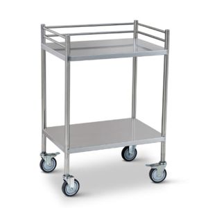 RK Bakeware China Medical Hospital Dressing Stainless Steel Trolley Surgical