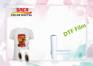 China Digital Inkjet Printing DTF PET Film Roll For T-Shirt Printer on sale