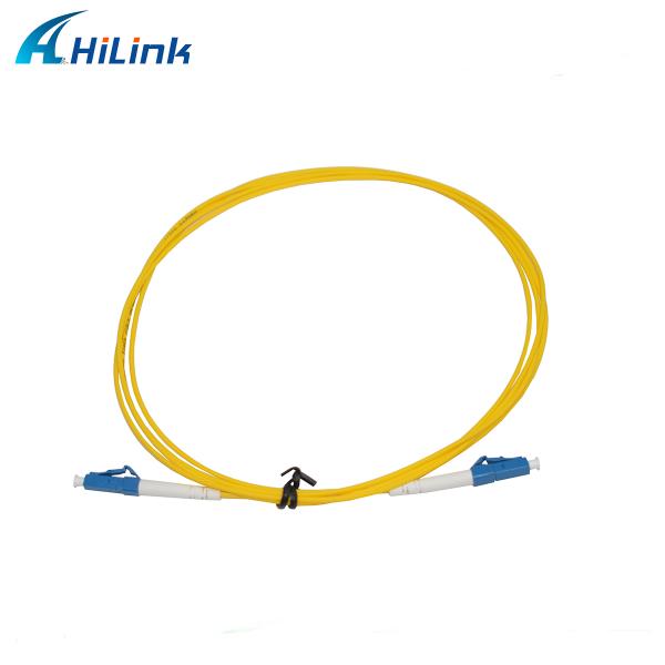 3 Year Warranty Hilink Patch Cord OS2 SM LC/UPC - LC/UPC Simplex 9/125 3.0MM 0.5m-5m LSZH