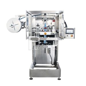 Cheap Panasonic AC Motor Neck Sleeve Round Bottle Labeller wholesale