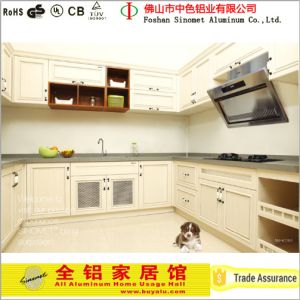 Solid Surface Aluminum Storage Cabinet Durable Aluminum Kitchen Cabinet