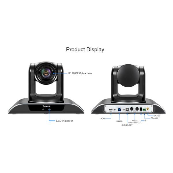 TEVO Vhd103U 1080P Auto Focus 10X PTZ Camera For Skype Meeting