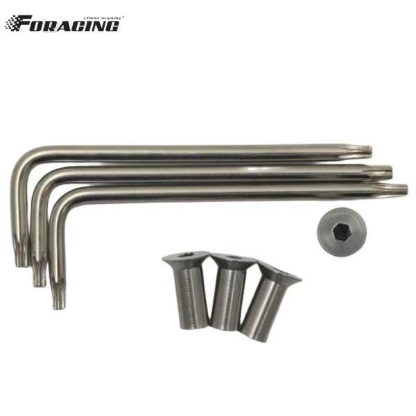 Industrial Grade Torx End Allen Key T8 L Type Star Key for M3 M4 Socket Bike Pedal Key Customized and OEM Support Natural