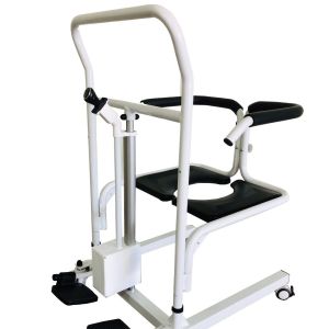 China Electric Lift Patient transfer chair Easy Moving Transferring  Wheelchair Disabled Elderly patient Toilet Bath moving chair on sale