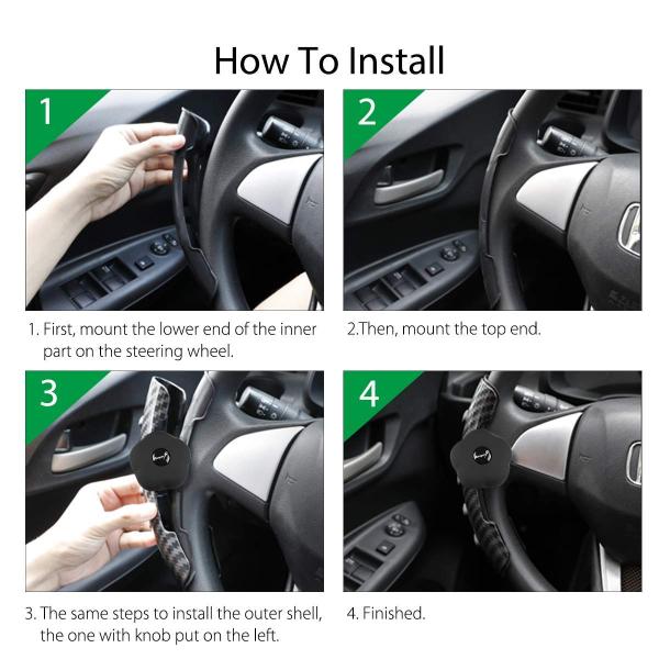 Custom Printed Pvc Car Steering Wheel Cover Heat Resistant For Four Season