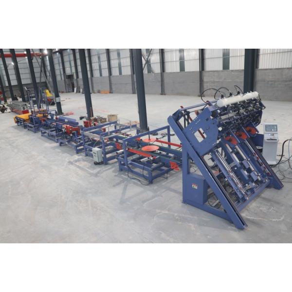 Semi Automatic Wood Pallet Nailing Machine / Euro Block Pallet Production Line