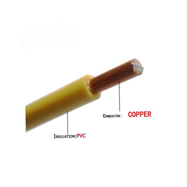 H07V-U NYA single core PVC insulated non-sheathed BV building electrical wire and cable