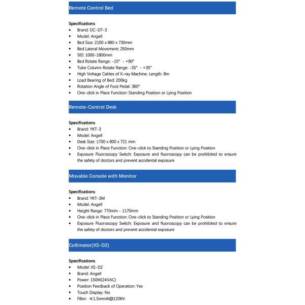 140KHU Radiography X Ray Equipment 2800r/Min High Frequency