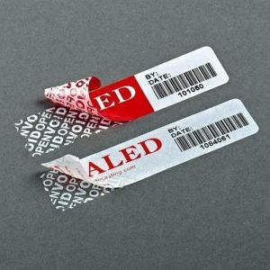 China Custom Tamper Evident Security Labels Hot Melt Honeycomb Destroy Adhesive on sale