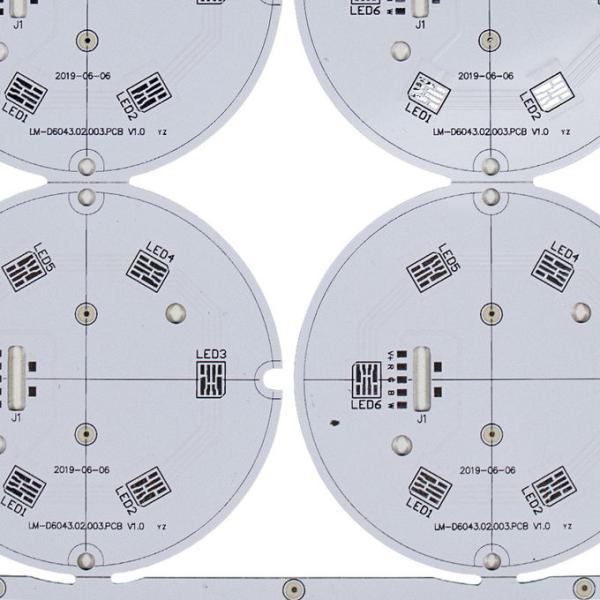 Quick Pcb Prototype Matrix Board Assembly Services Of LED Aluminum PCB