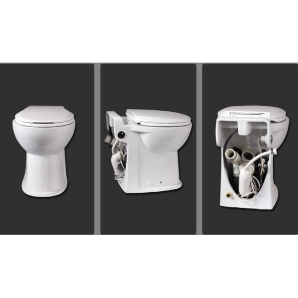 Wall BTW Toilet WC Pan Soft Close Seat , Flush Concealed Cistern 480*370*400 mm