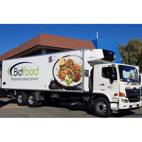 Production Formed at High Pressure by Cacuum Technonigy of Ge Snowfall FRP Truck Body