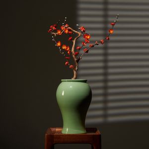 Cheap High Simulation Artificial Prunus Mume Tree 70cm Height wholesale