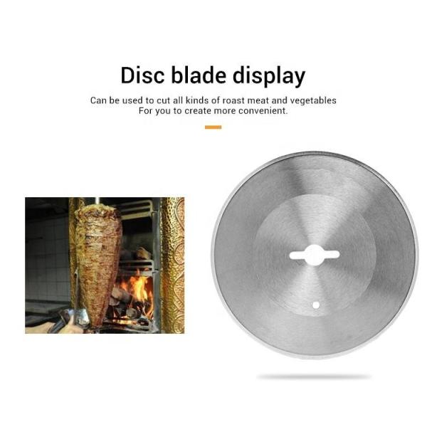 200*25.4*2.5mm 420C Circular Rubber Cutting Saw Blade For Fabric Roll