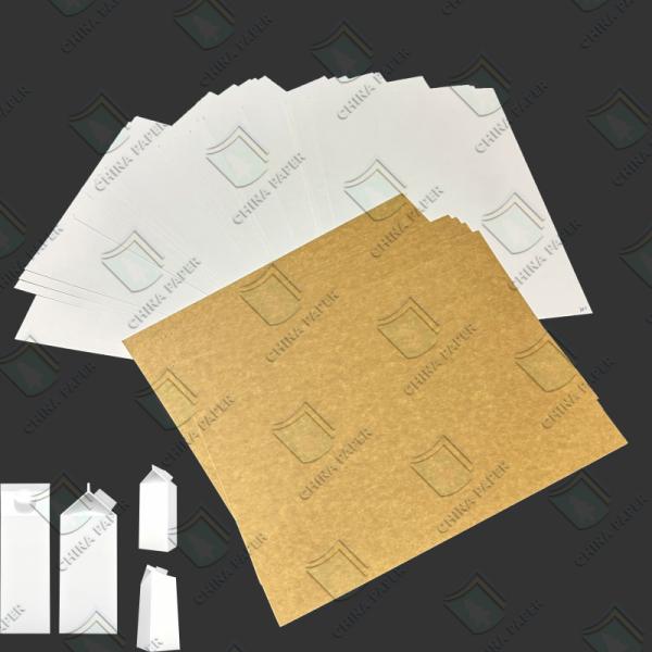 190-340g Juice Carton Beverage Package Milk Box Board Liquid Packaging Board Food Board Lpb