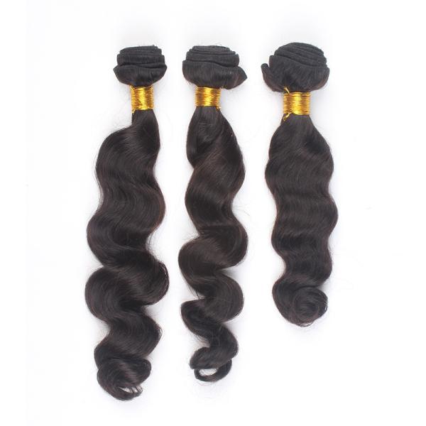 Thick Buttom 7a Virgin Hair 3 Bundles Real Human Brazilian Loose Wave Hair Bundles
