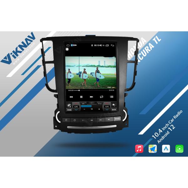 2 Din 2006-2018 Acura TL Honda Tesla Screen Car Radio GPS Navigation Carplay