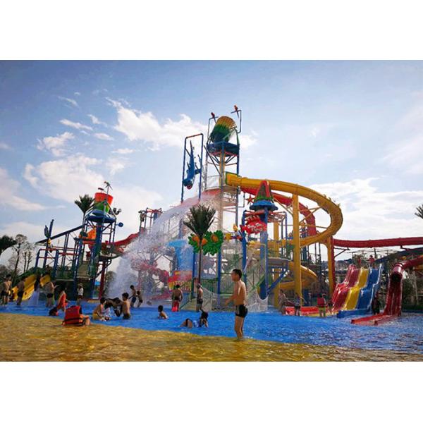 Adult Competition Tornado Water Slide / Water Play Equipment