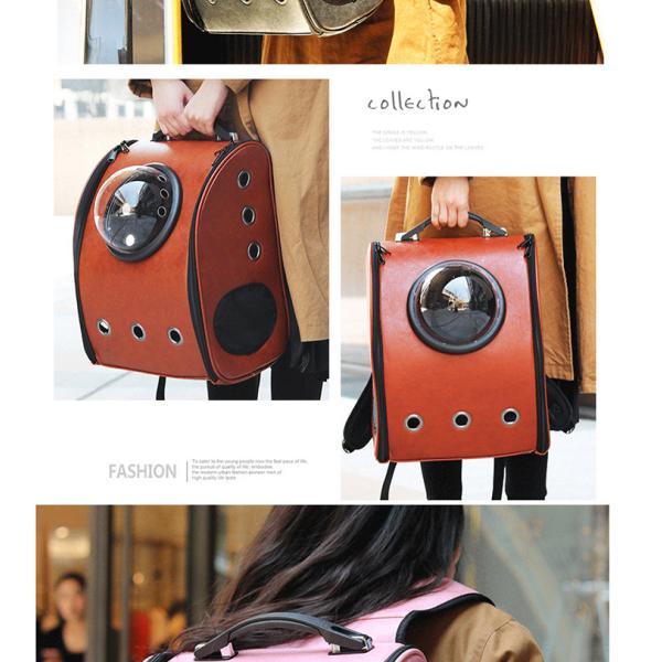 Waterproof Detachable Backpack Cat Carrier With Window
