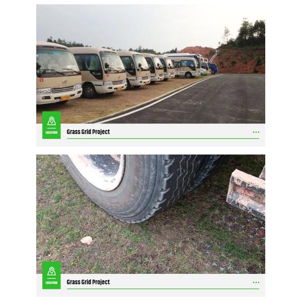 Protect Turf with HDPE Lawn Driveway Geocell Grid Grass Paver Mould Pavers Plastic Grass Grid