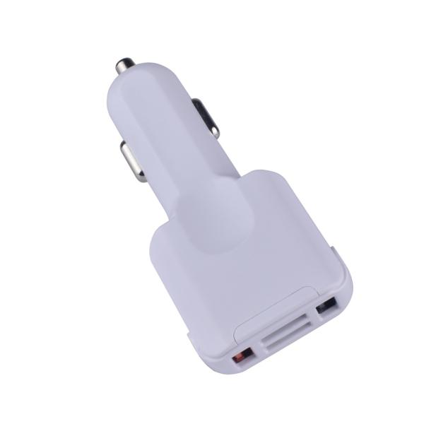 QC3.0 fast charge car charger 3USB4.8A dual line multi-port car charger car phone charger