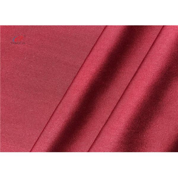 Solid Color Shiny 4 Way Lycra Polyester Spandex Fabric For Sports Swimiwear