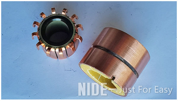 Generator copper slip ring commutator.jpg Auto Generator Copper Motor Slip Ring Commutator
