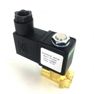 China Stainless Steel Brass Hydraulic Pneumatic Solenoid Valve For Hot Water on sale