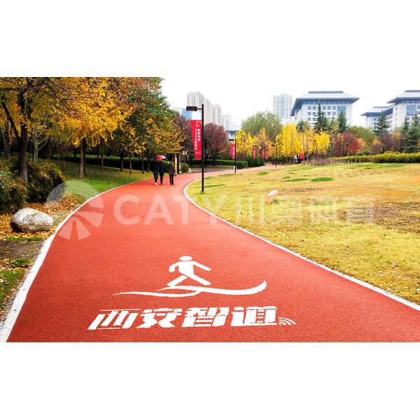 Nontoxic EPS Sports Rubber Floor Track Surface Slip Resistant