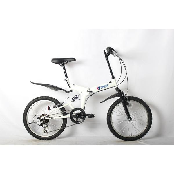 Shock Absorption Folding Commuter Bicycle 20 Inch Six Speed Folding Exercise Bike