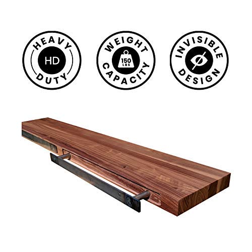 32 Inch Heavy Duty Metal Shelf Bracket for Decorative Floating Kitchen Wall Shelves