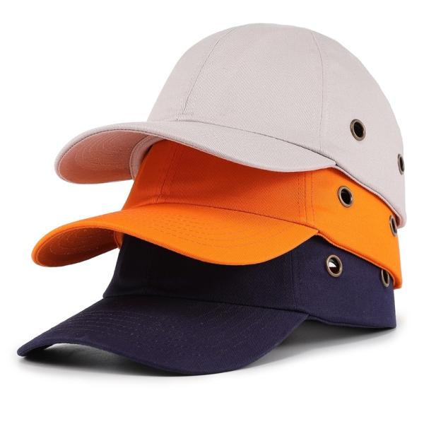 Custom 7cm Visor Safety Bump Cap With Cotton Polyester