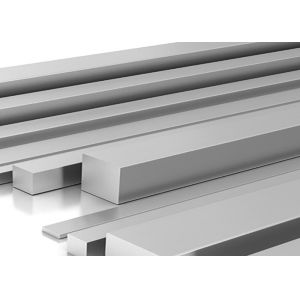 China ASTM B 348 Silvery 6m Titanium Forged Square Bar on sale