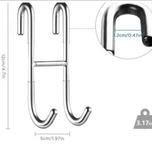 China Shower Curtain Rod Door Hooks Hanger For Bathroom on sale