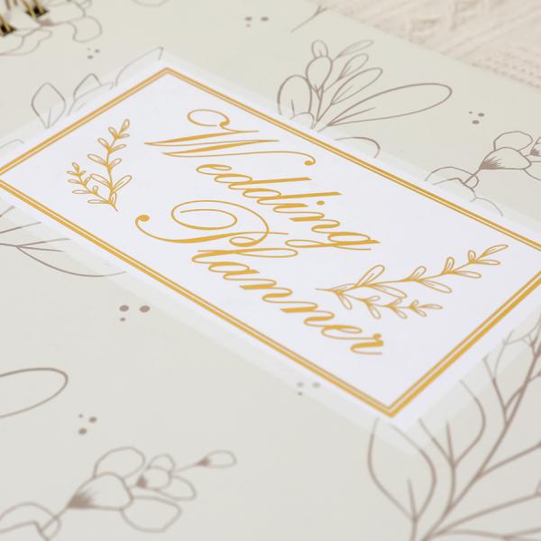 Custom A4 A5 Spiral Journal Paper Notebooks Diary Journal Wedding Planner for Women