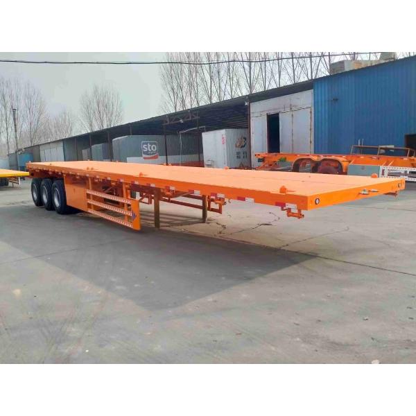 CIMC Truck 3-axle Flatbed Semi-trailer Offers High-quality Semi-trailer Customization