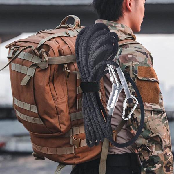 8mm 15m Fixed Lifeline Safety Fire Retardant Rope For Rescue