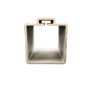 15mm 22mm 20mm Wood Grain Aluminium Square Tube Powder Coated Cladding