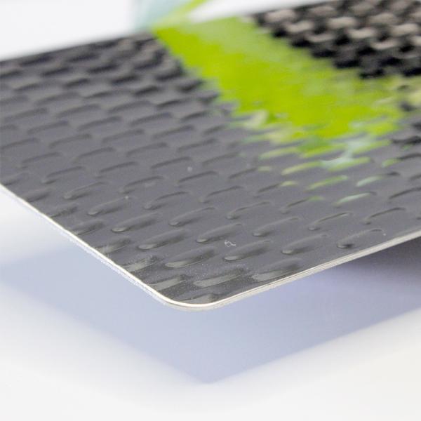 PVD Color 316 Stainless Steel Sheet Metal 5mm Stamped Decorative Wall Paneling