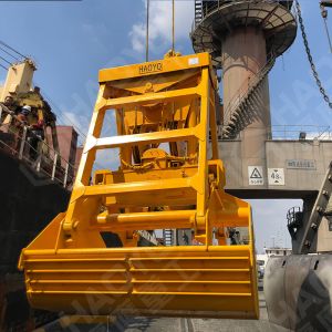 China Single Hook Remote Control Clamshell Grab Bucket Ship Use on sale