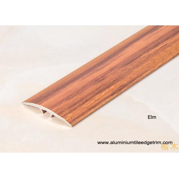 Wood Effect Laminate Floor Metal Edging , Carpet To Wooden Floor Trim