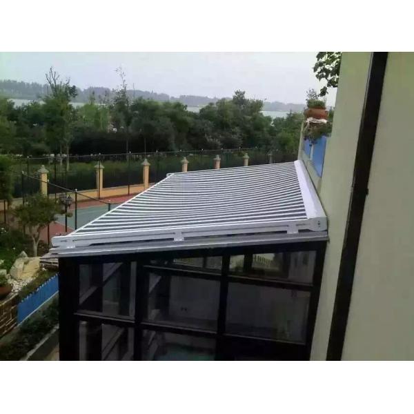 Heavy Duty Retractable Roof Awning Remote Motor Sunshade Waterproof Retractable Pergola Awnings